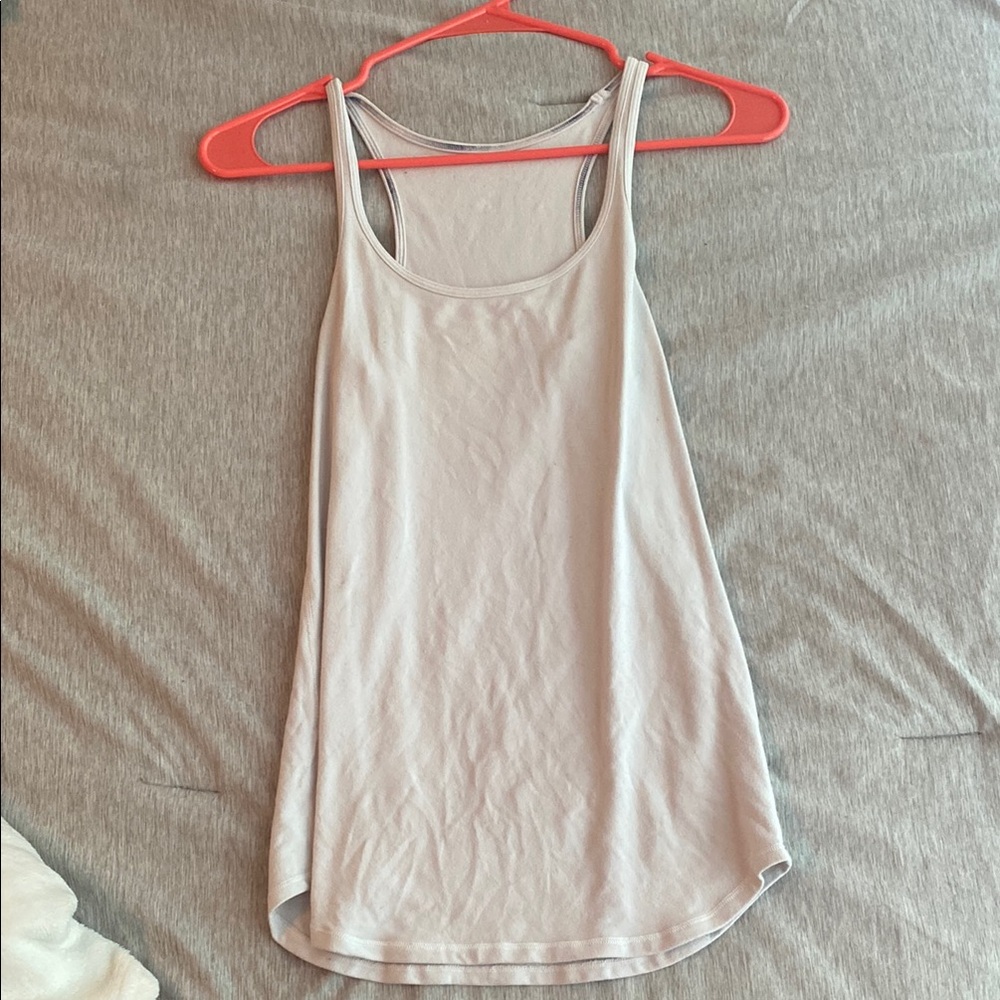LULU LEMON White Tank Top